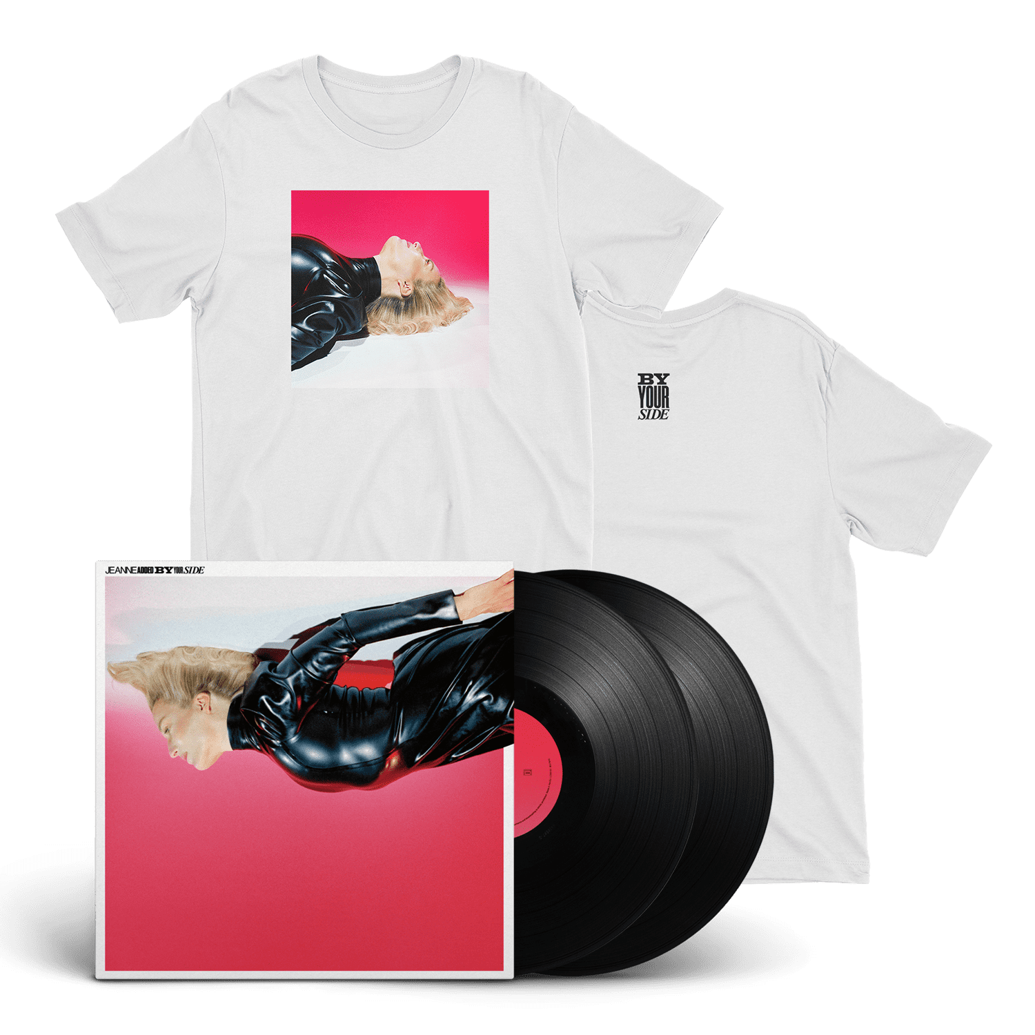 PACK T-SHIRT + VINYLE - BY YOUR SIDE