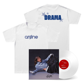 DRAMA - PACK T-SHIRT + VINYL (SIGNED)